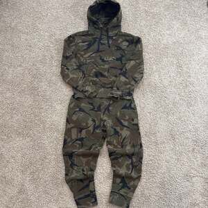 Polo Ralph Lauren Womens Camo Hoodie Jogger Set Small Green Sweatsuit